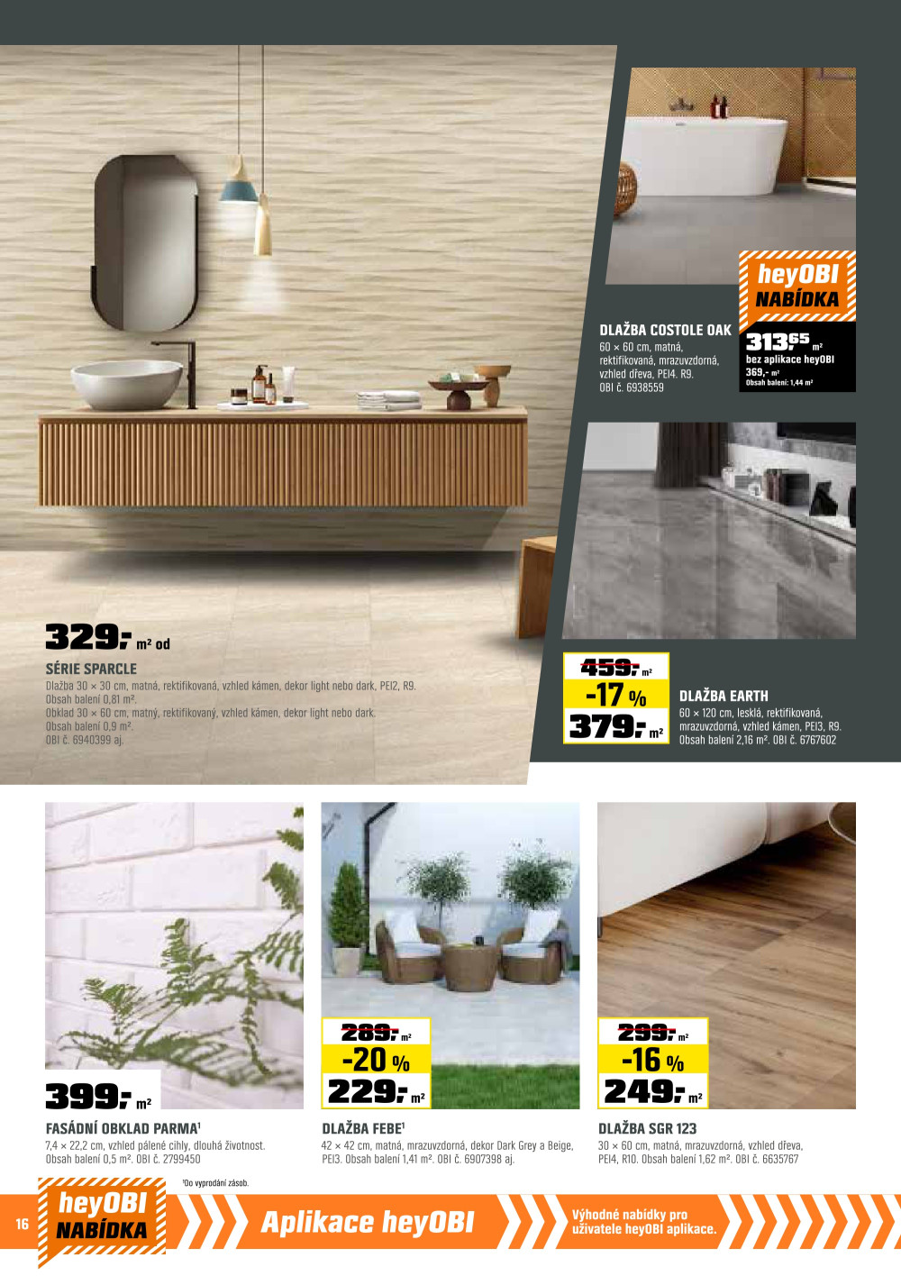 Leták OBI leták - strana 16