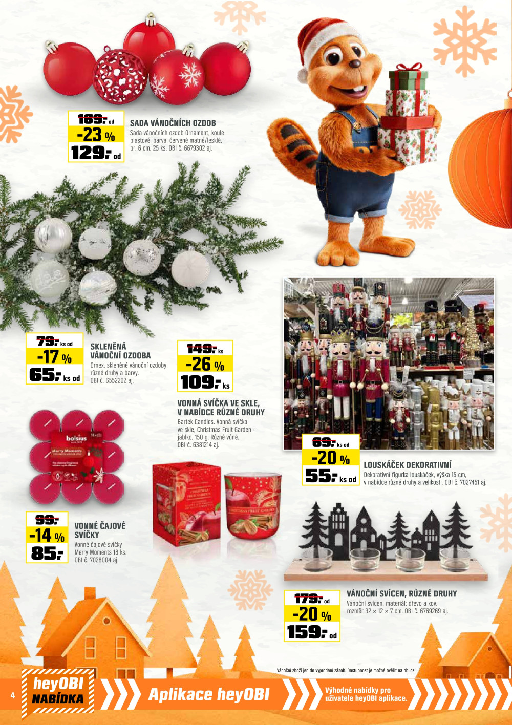 Leták OBI leták - strana 4
