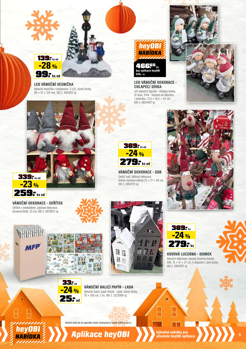 Leták OBI leták - strana 5