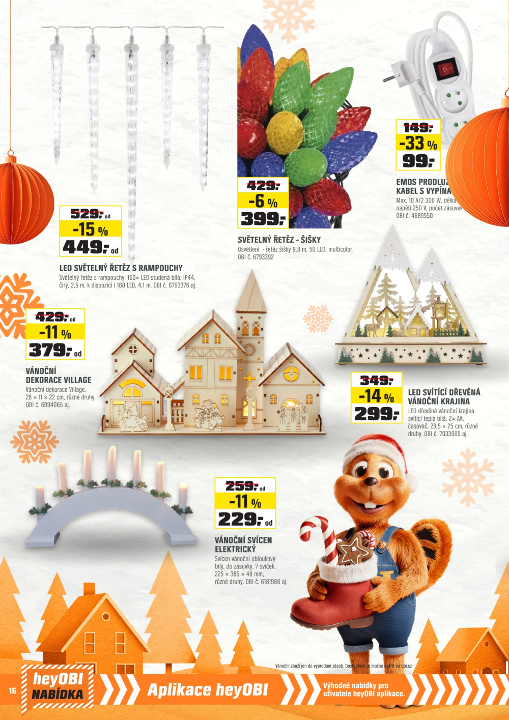 Leták OBI leták - strana 16