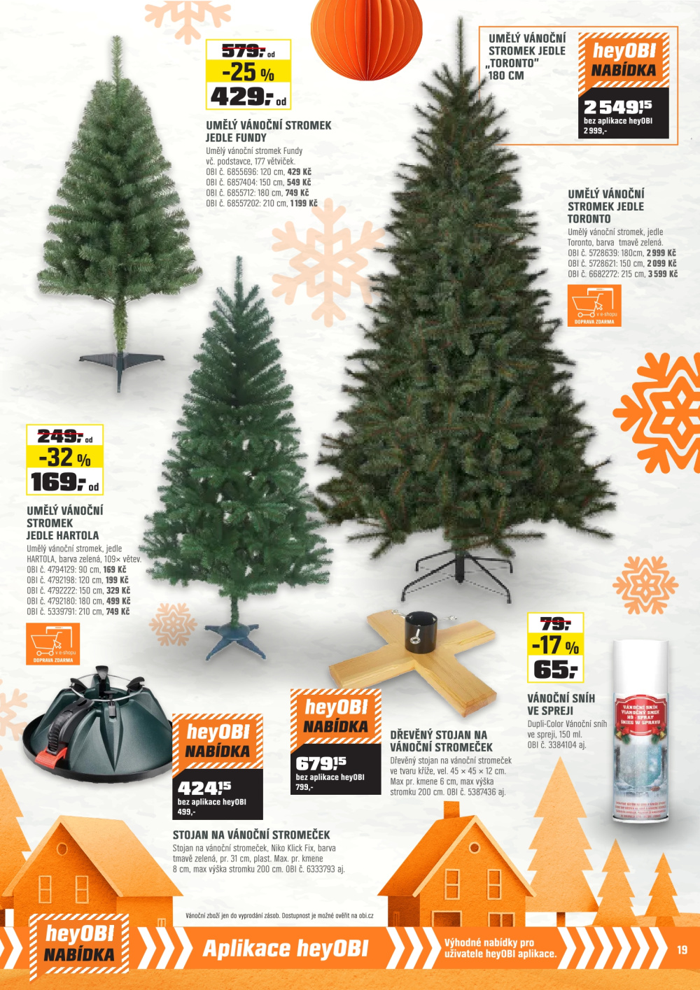 Leták OBI leták - strana 19