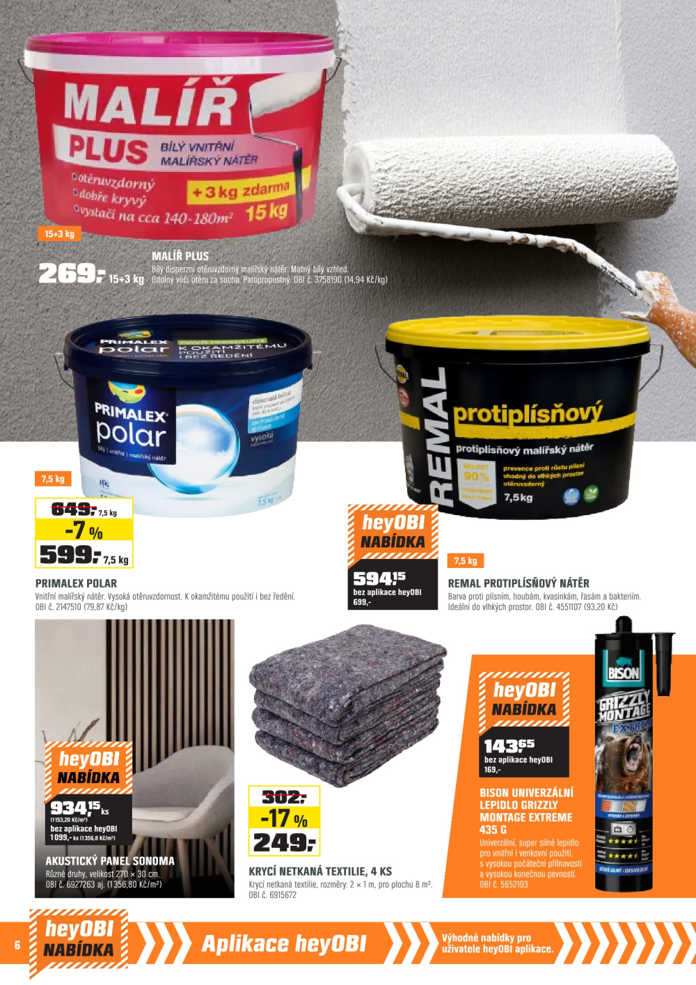 Leták OBI leták - strana 6