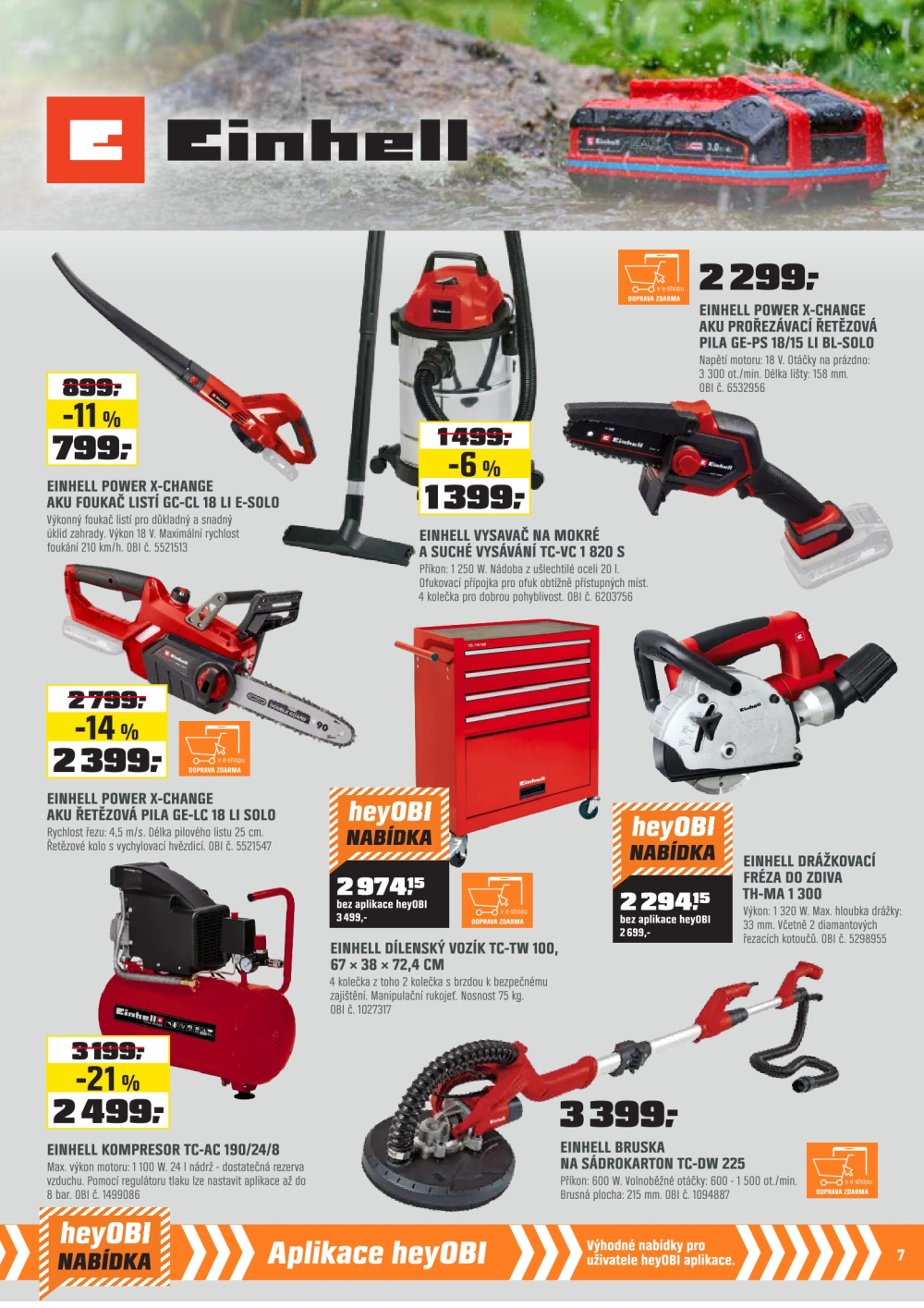 Leták OBI leták - strana 7
