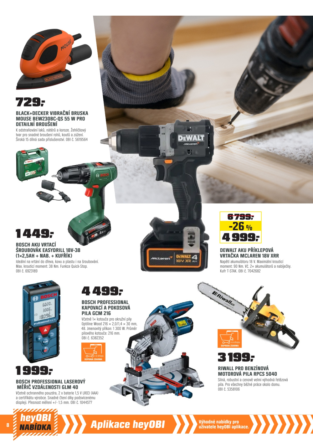 Leták OBI leták - strana 8