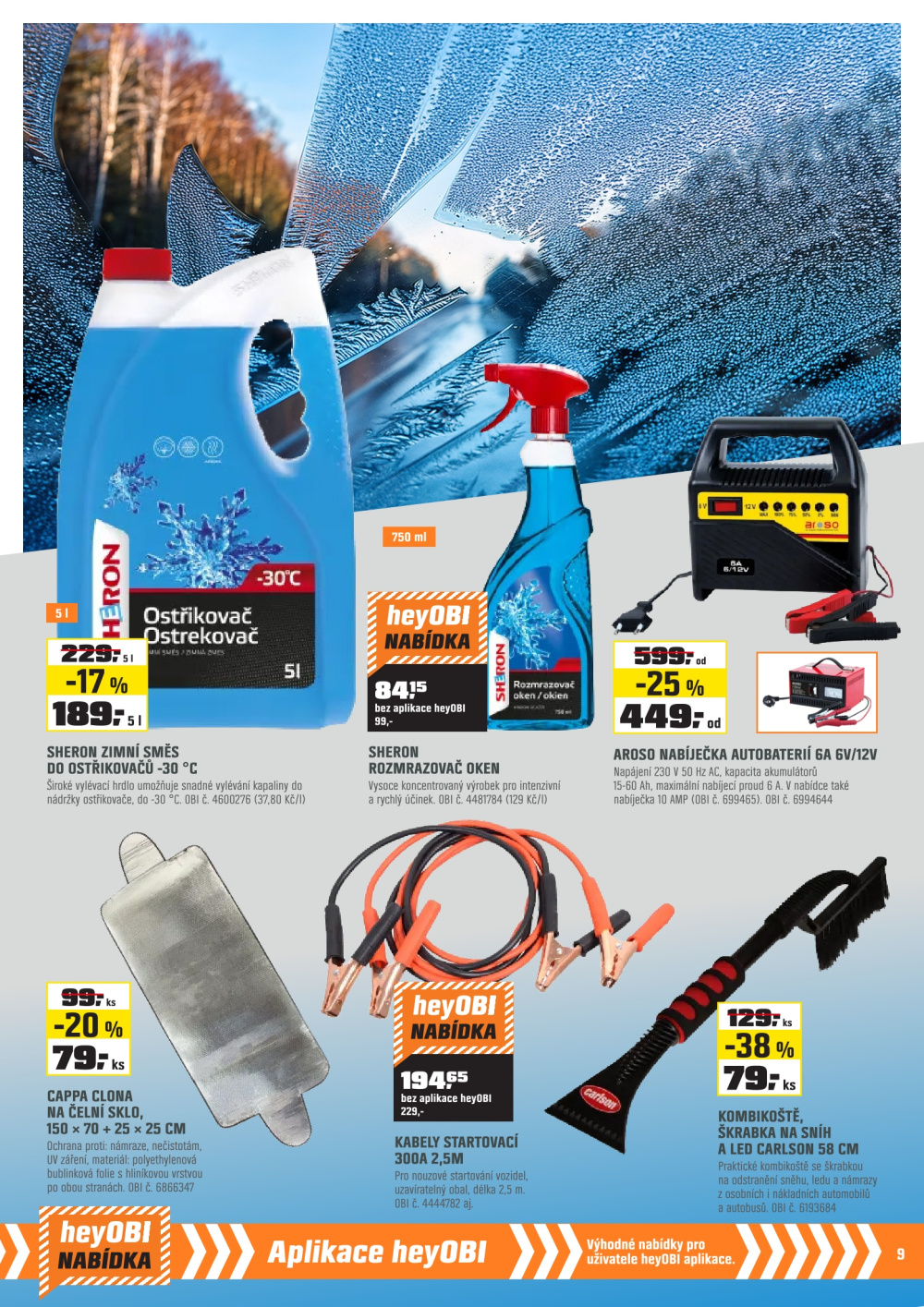 Leták OBI leták - strana 9