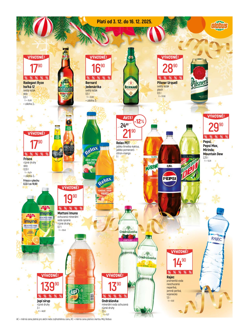 Leták Globus leták Praha - Černý Most - strana 15