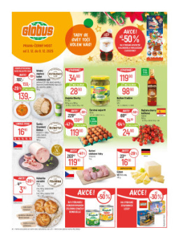 Globus leták Praha - Černý Most