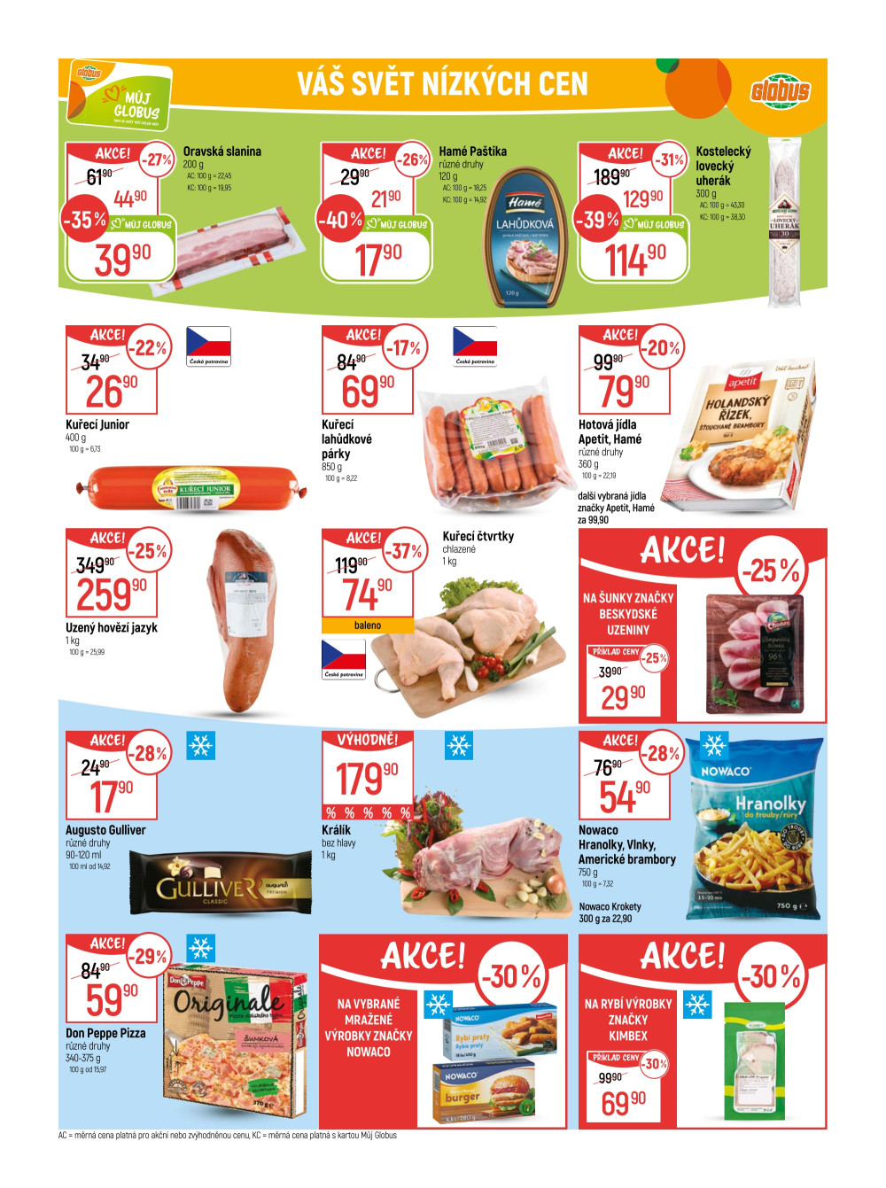 Leták Globus leták Praha - Černý Most - strana 33