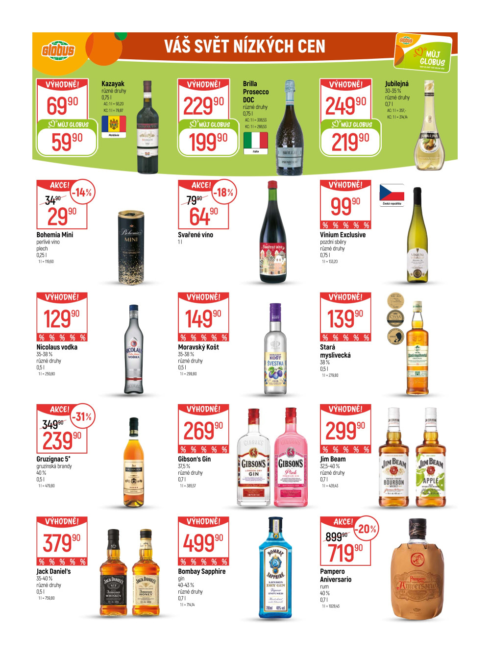 Leták Globus leták Praha - Černý Most - strana 37