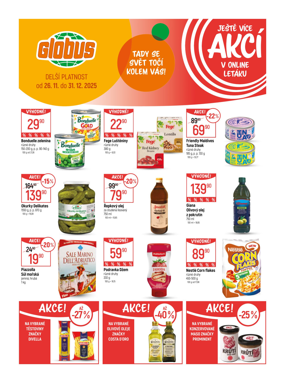 Leták Globus leták Praha - Černý Most - strana 48