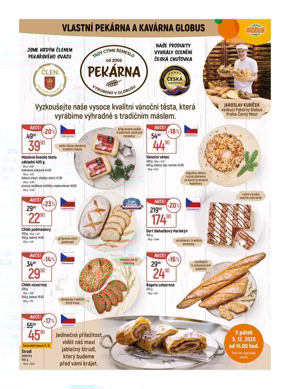 Leták Globus leták Praha - Černý Most - strana 6