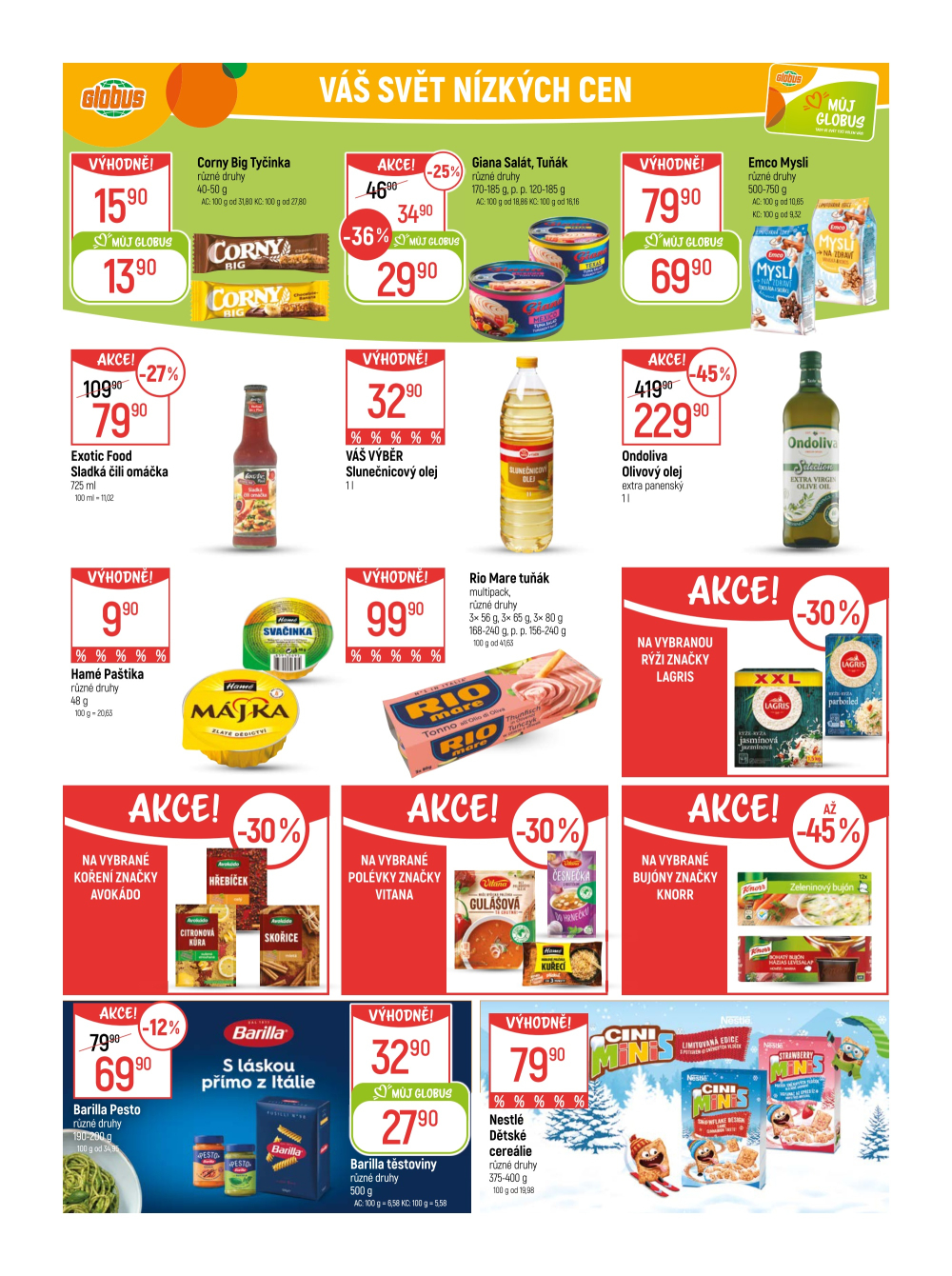 Leták Globus leták Praha - Čakovice - strana 34