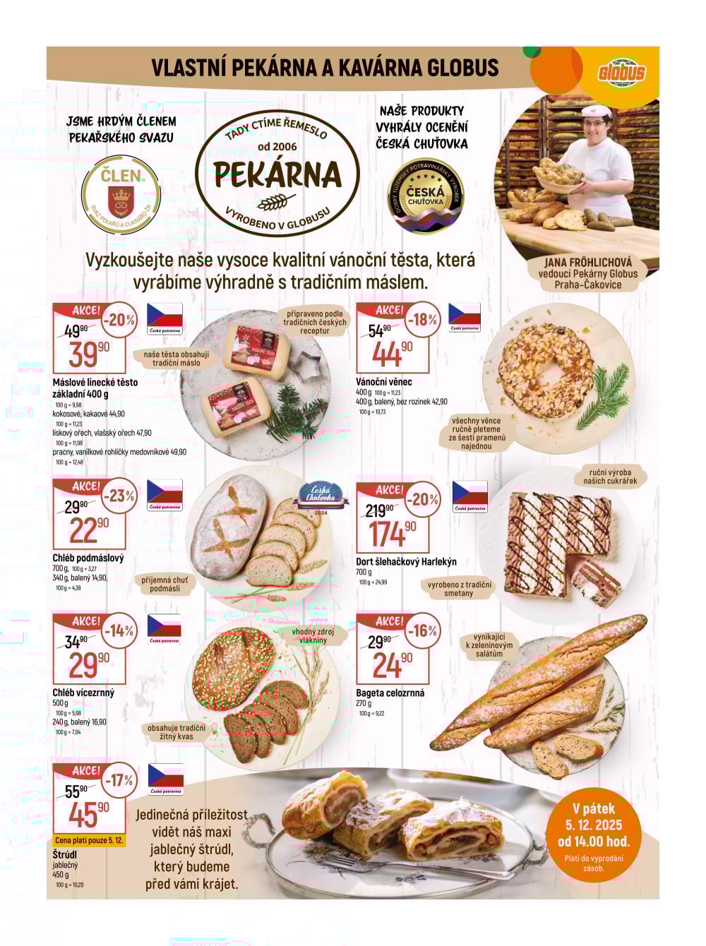 Leták Globus leták Praha - Čakovice - strana 6