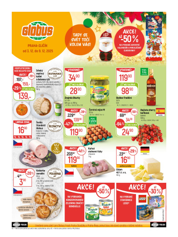 Globus leták Praha - Zličín