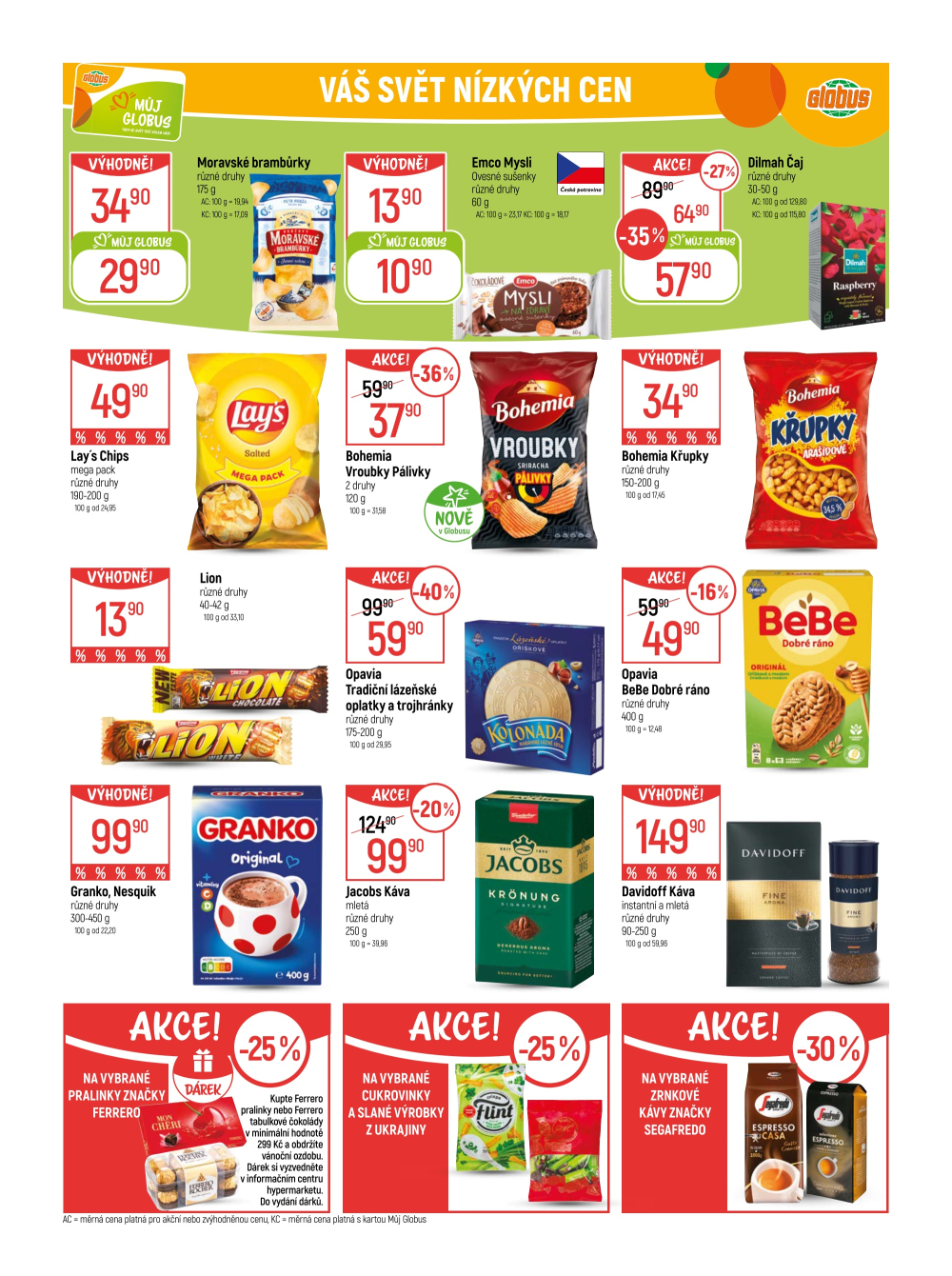 Leták Globus leták Praha - Zličín - strana 36