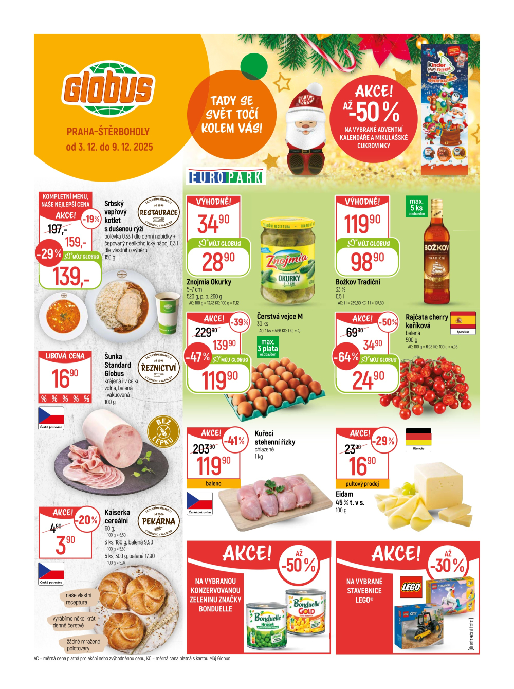 Leták Globus leták Praha - Štěrboholy - strana 1