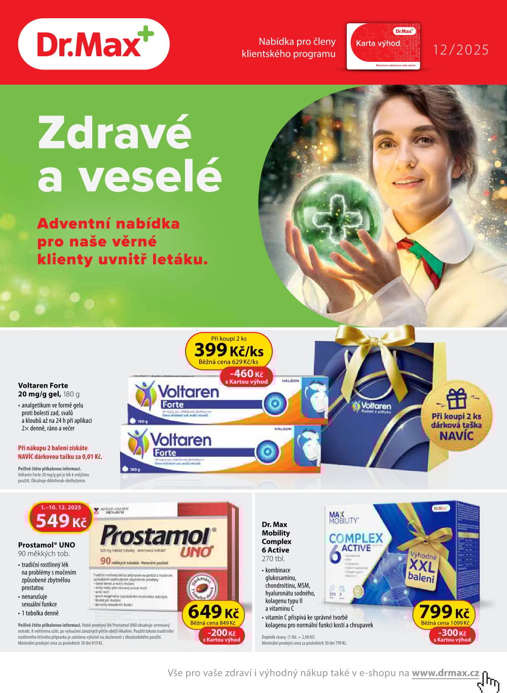 Leták Dr. Max leták - strana 1