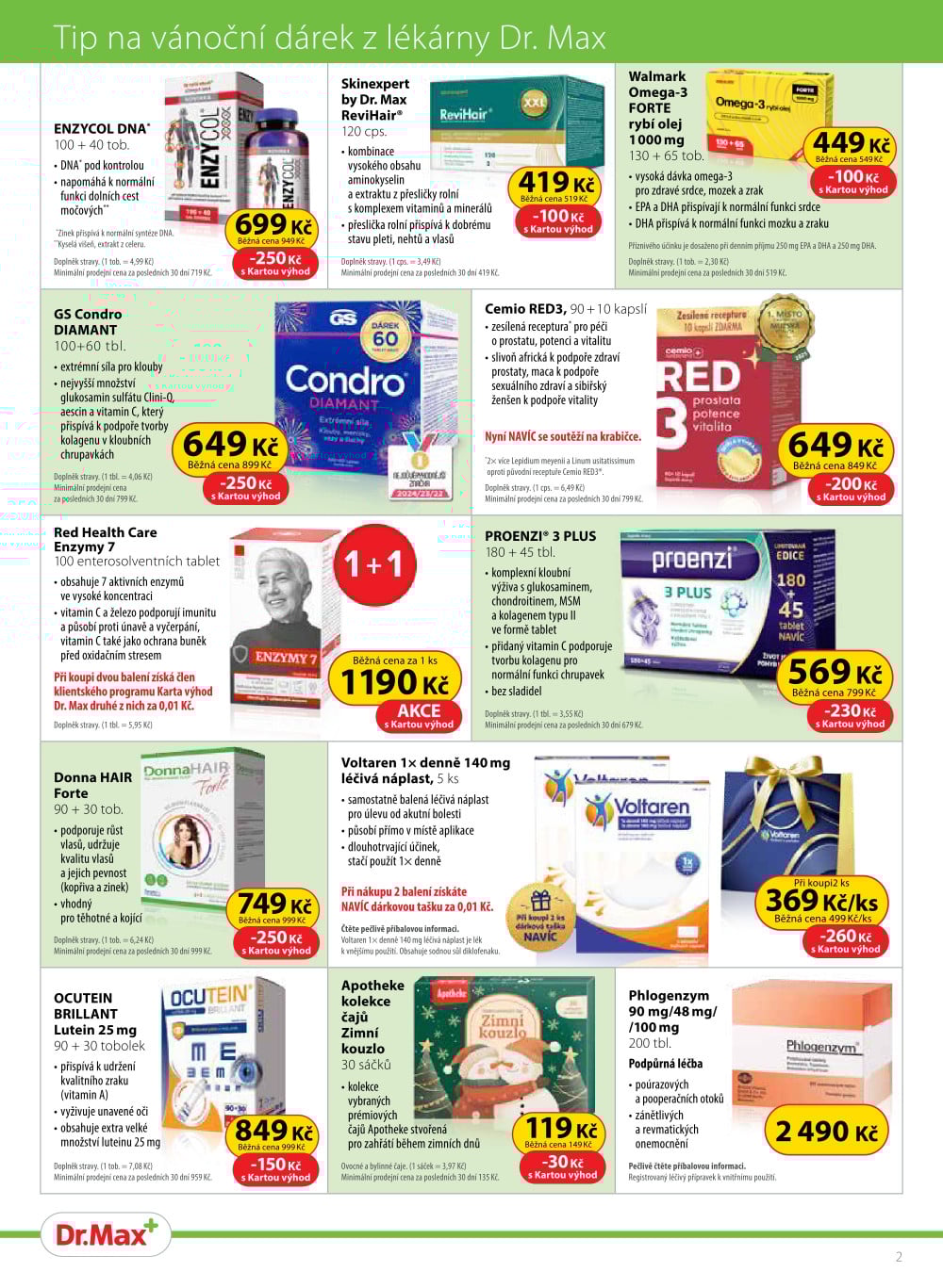 Leták Dr. Max leták - strana 2