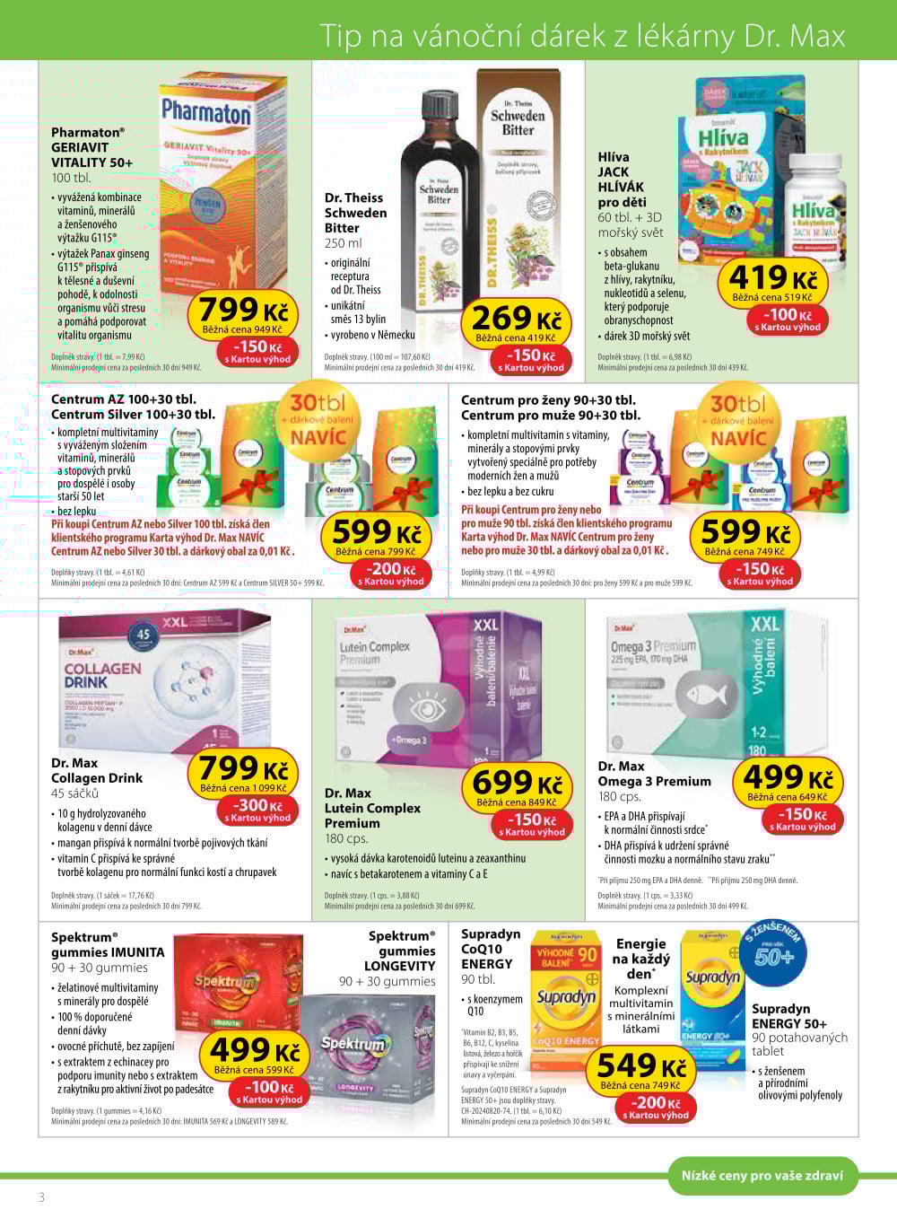 Leták Dr. Max leták - strana 3