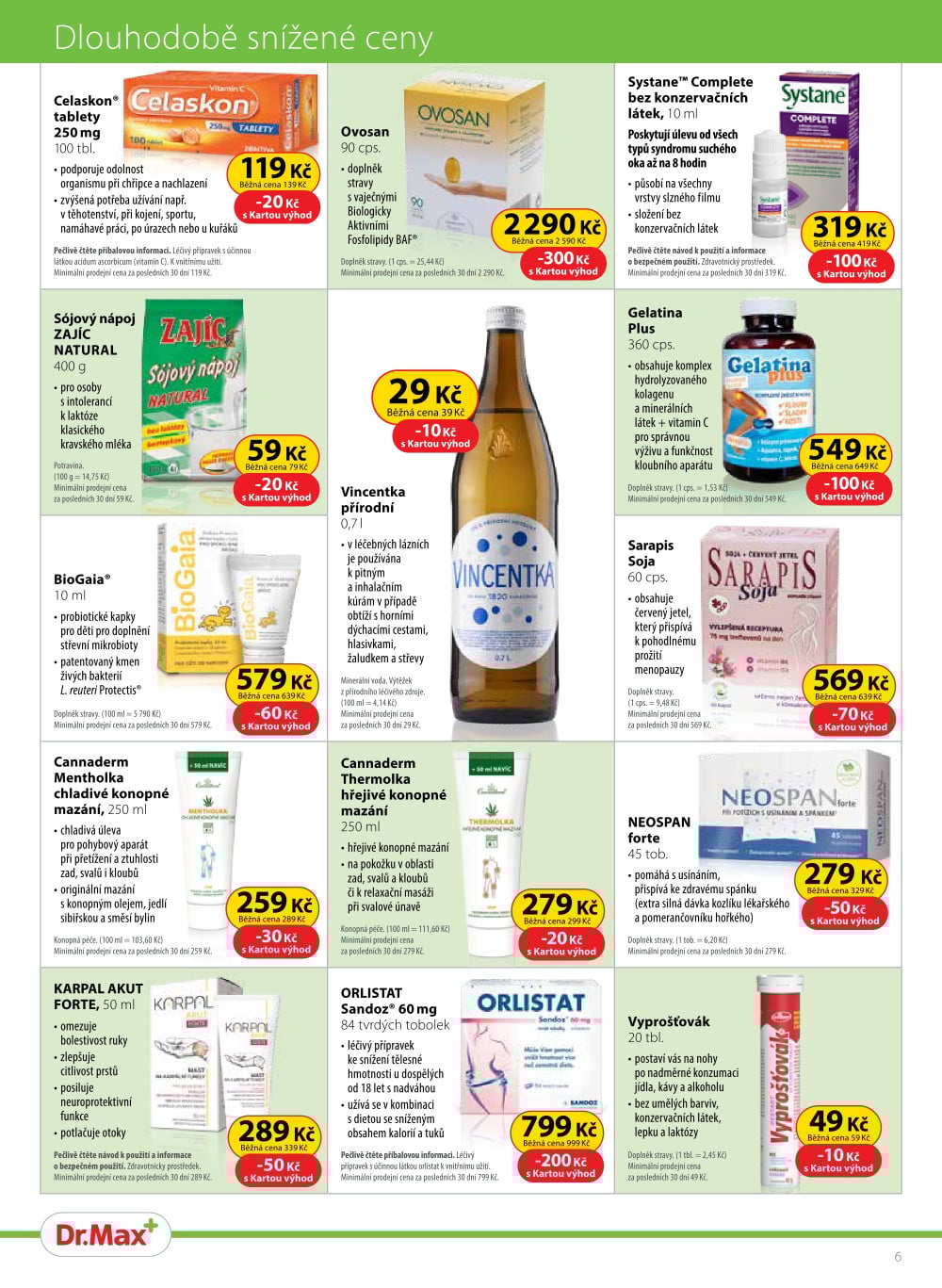 Leták Dr. Max leták - strana 6