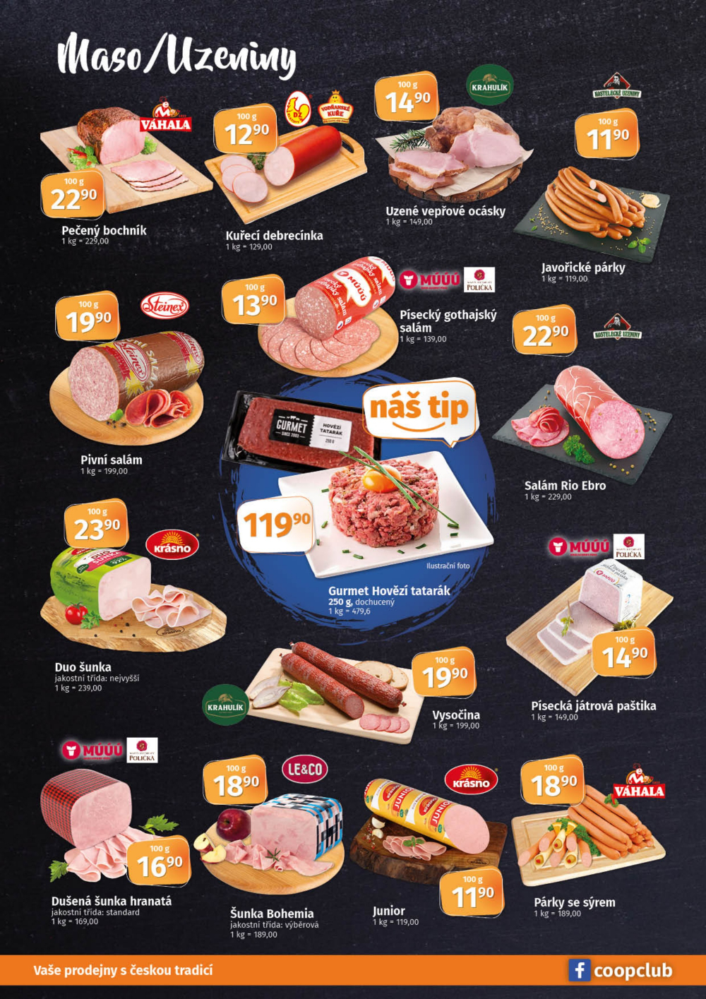 Leták COOP leták - TIP a TUTY Menu - strana 4