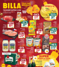 Akční leták BILLA velký 