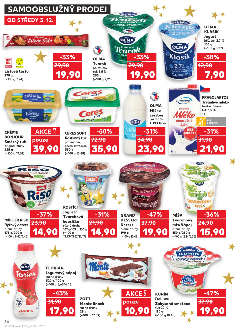 Leták Kaufland leták Cheb - strana 36