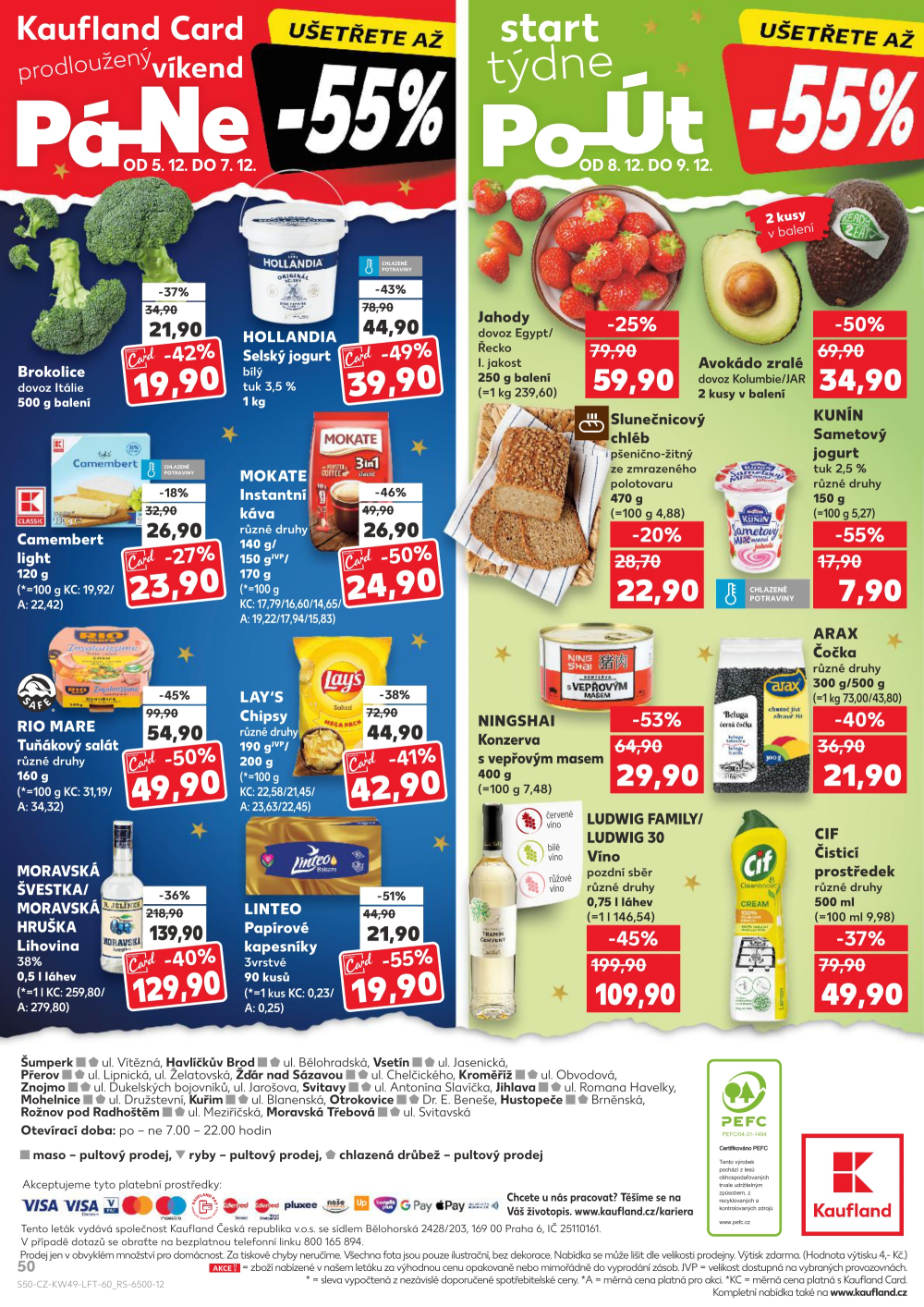 Leták Kaufland leták Přerov - Želatovská - strana 50