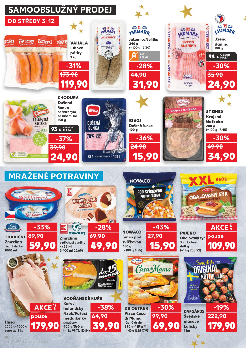 Leták Kaufland leták Praha 6 - Podbaba - strana 40