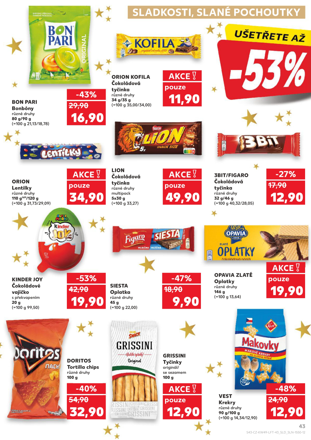 Leták Kaufland leták Praha 4 - Modřany - strana 43