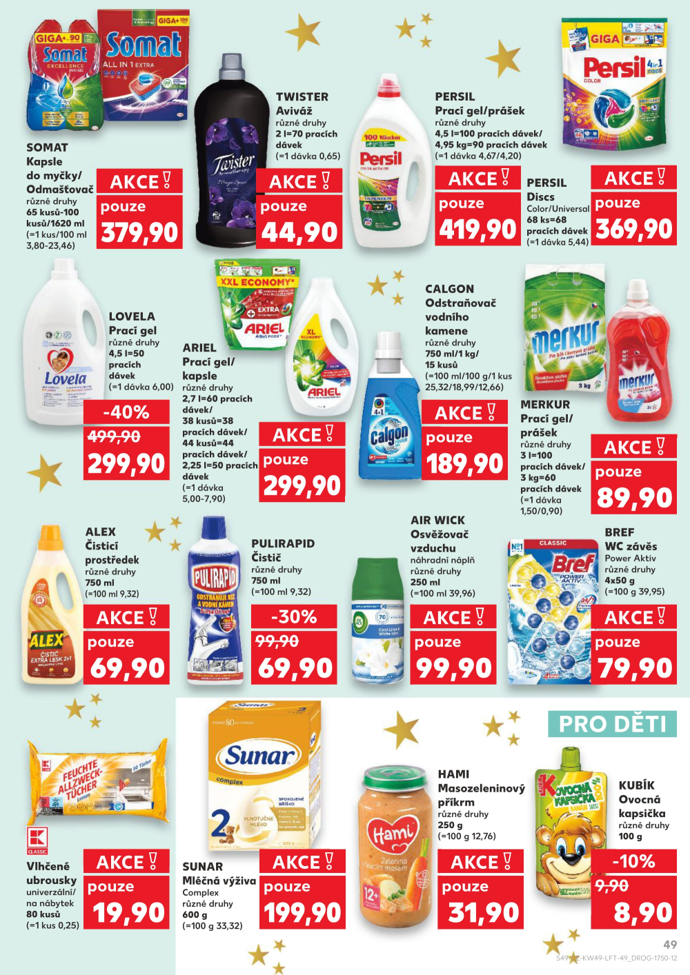 Leták Kaufland leták Příbram - strana 49