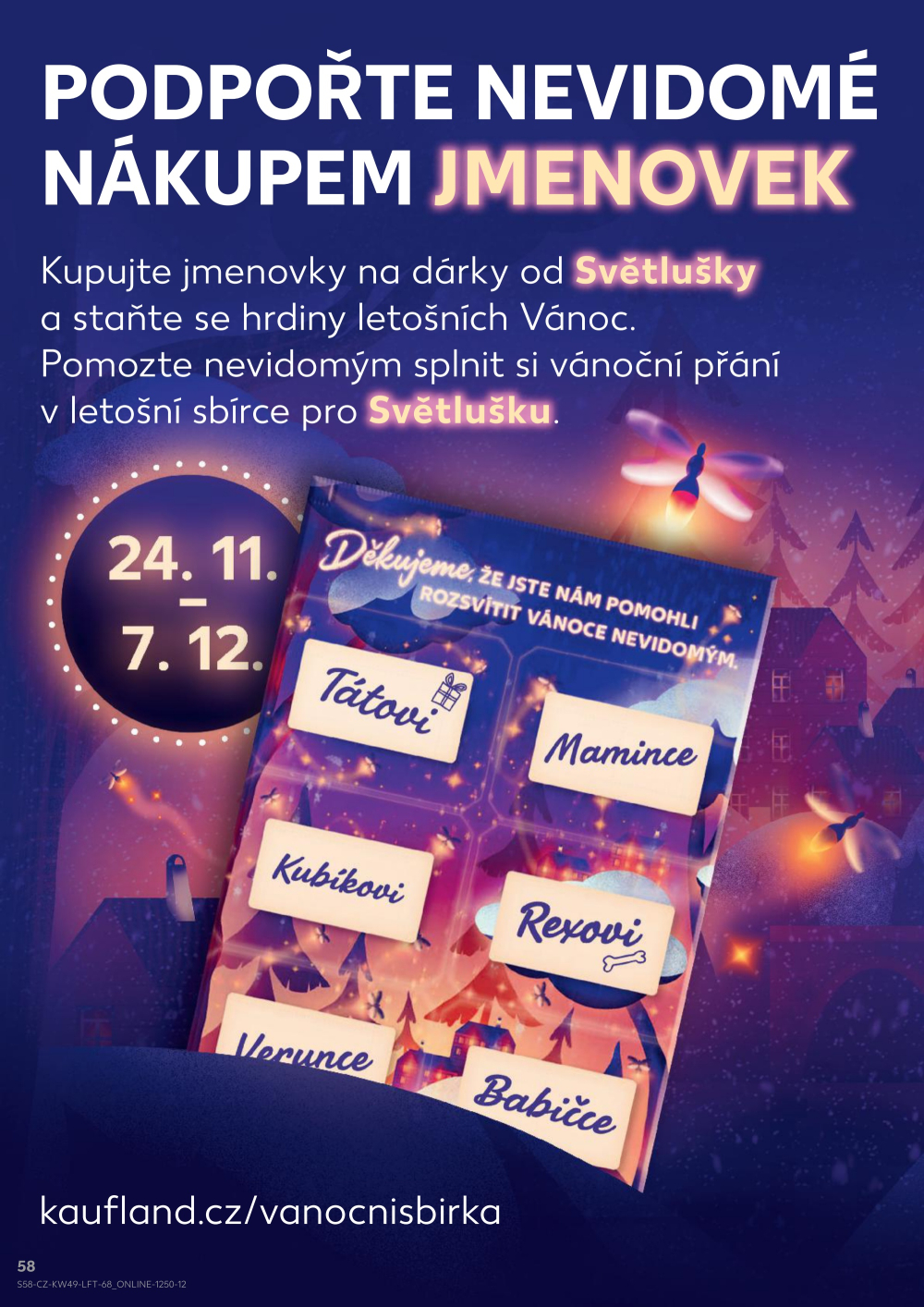 Leták Kaufland leták Přerov - Lýsky - strana 58