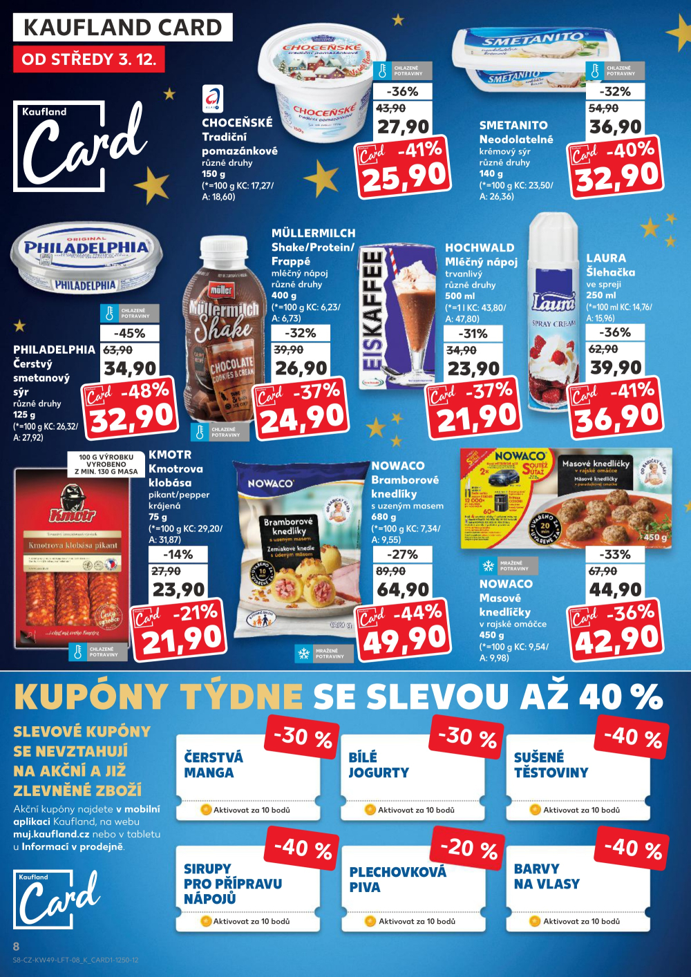 Leták Kaufland leták Olomouc, Štursova - strana 8