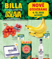 Akční leták BILLA  - Plzeň, Rokycanská