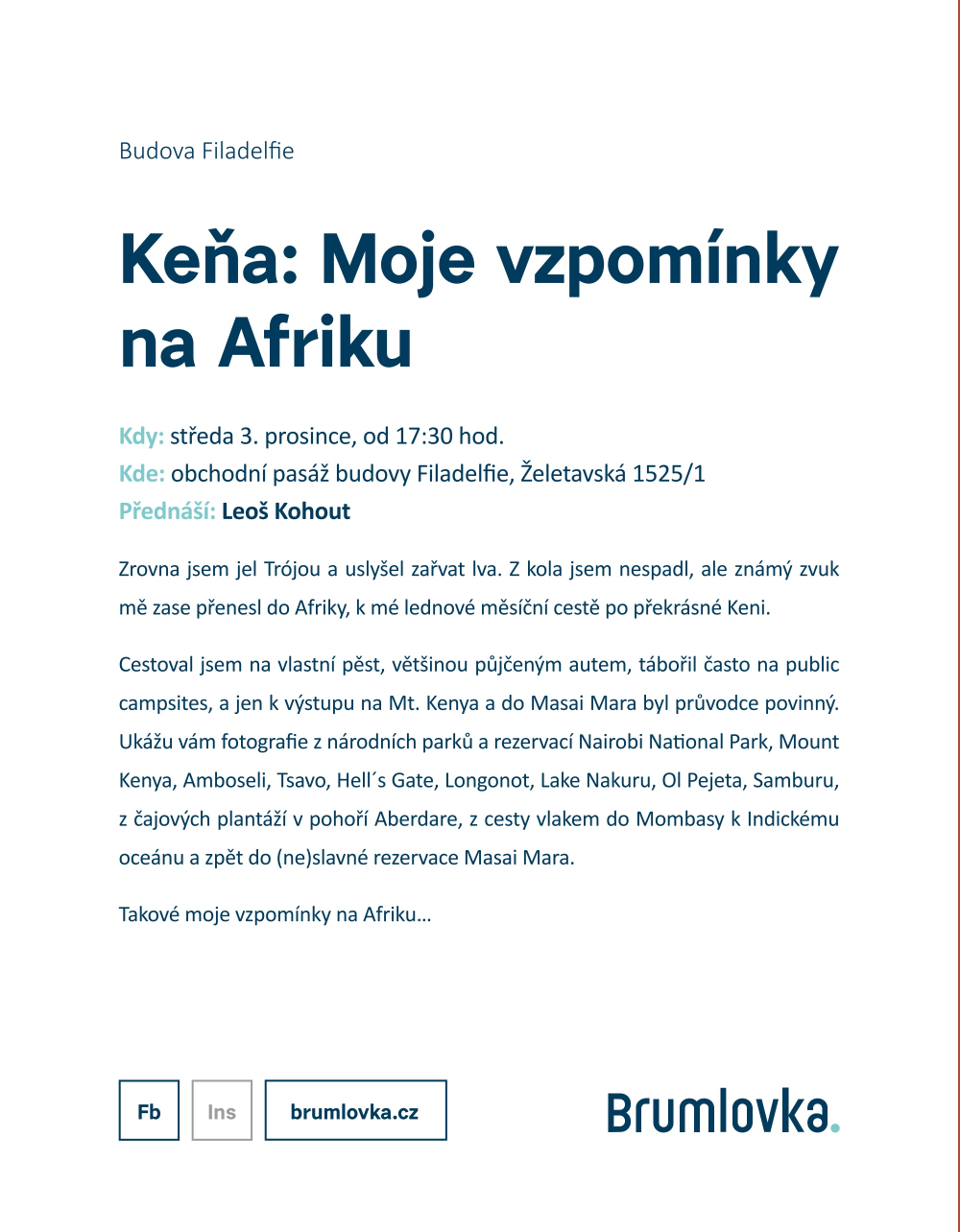 Leták eBrumlovka magazín - strana 11