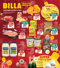 Akční leták BILLA malý 