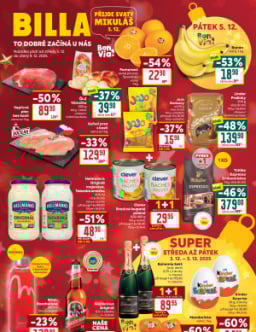 BILLA malý leták