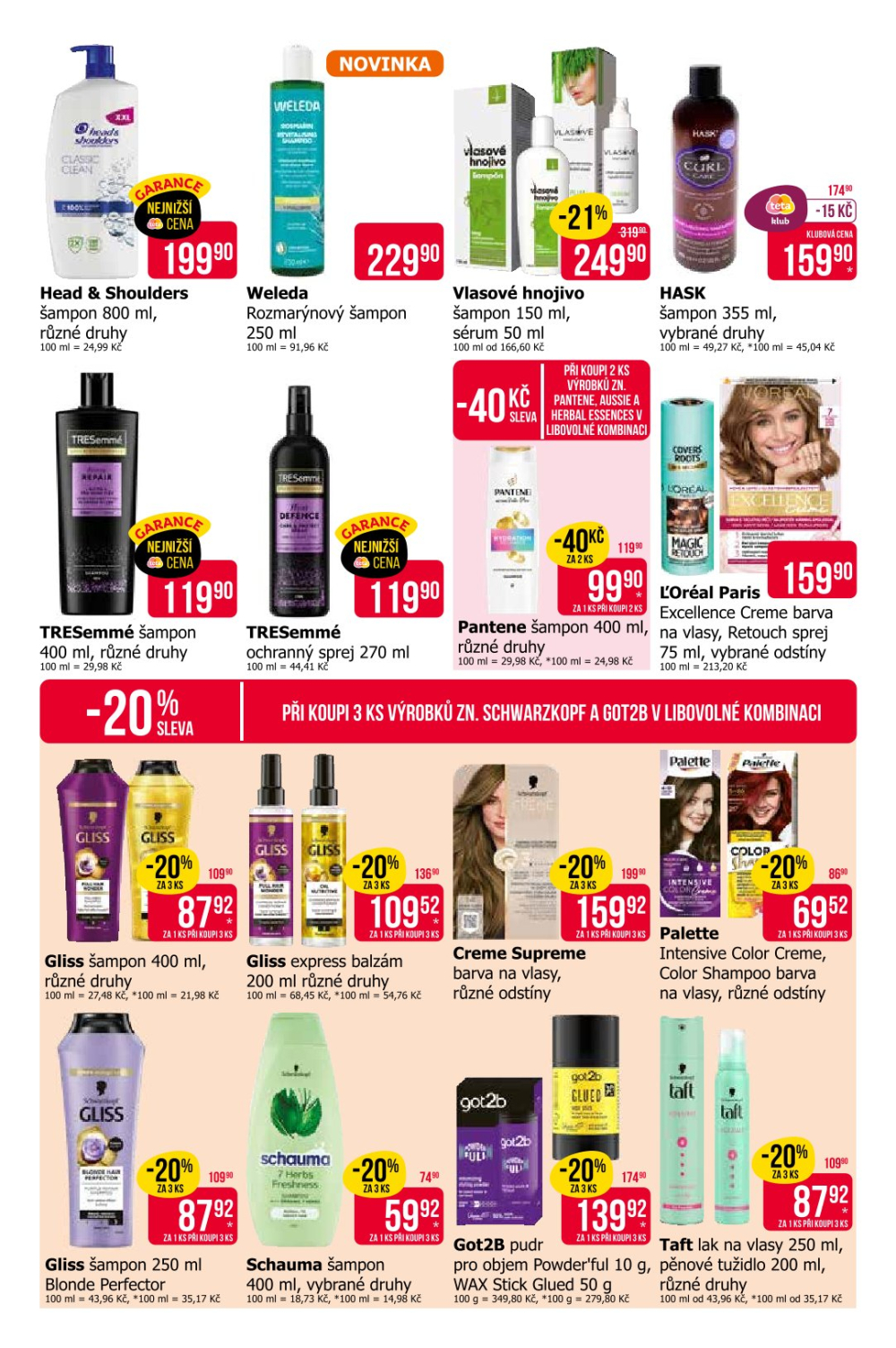 Leták Teta drogerie leták - strana 10