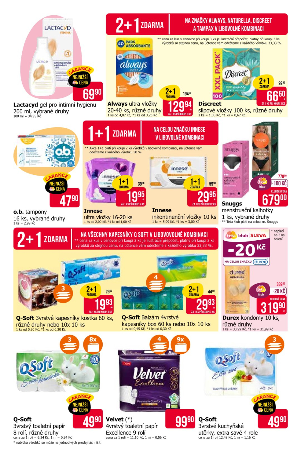 Leták Teta drogerie leták - strana 19