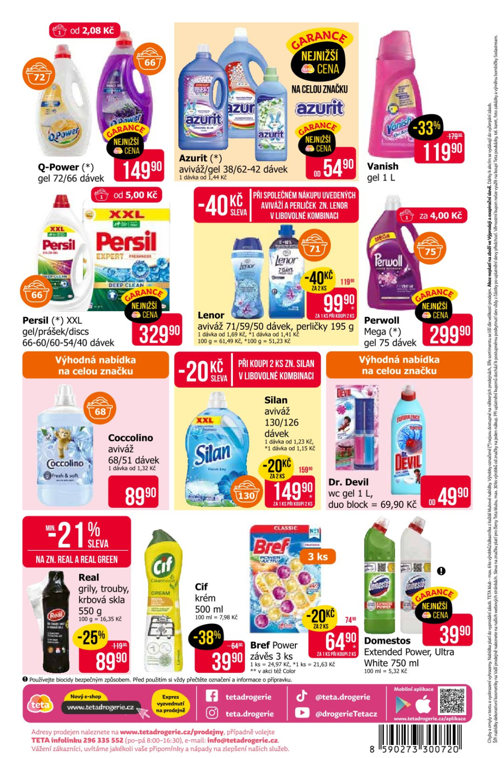 Leták Teta drogerie leták - strana 21