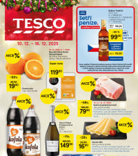 Akční leták Tesco hypermarket 