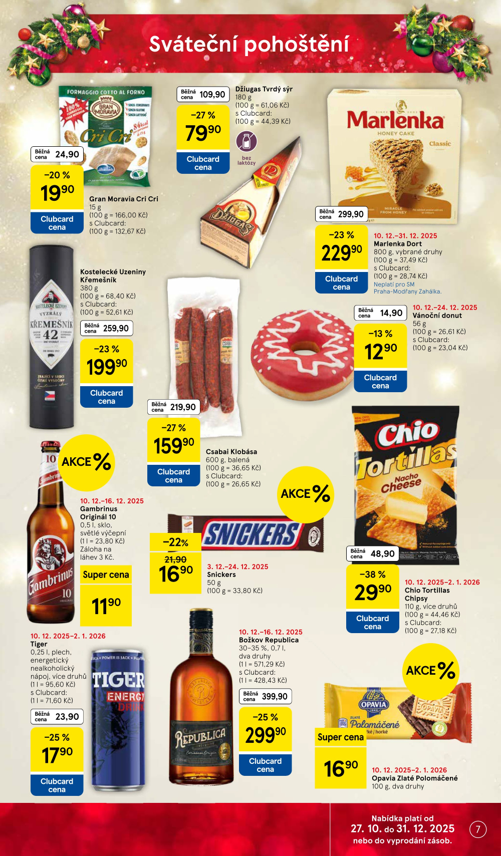 Leták Tesco supermarket leták - strana 7