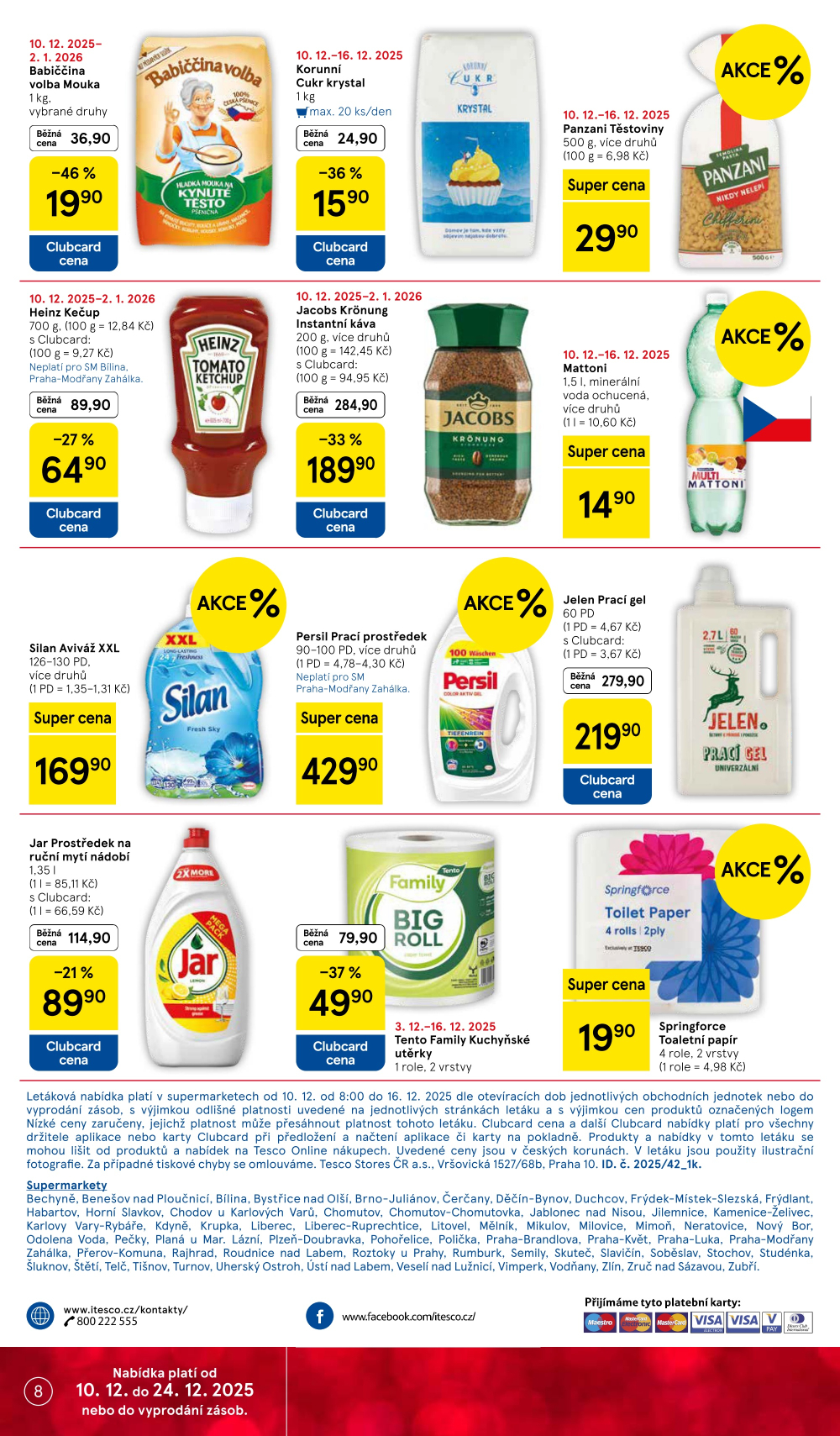 Leták Tesco supermarket leták - strana 8