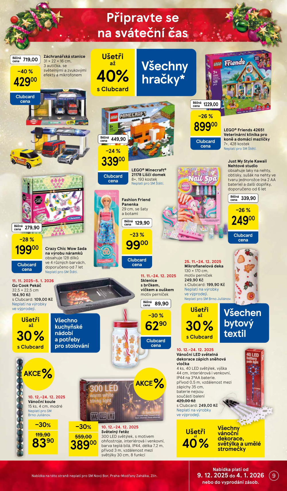 Leták Tesco supermarket leták - strana 9