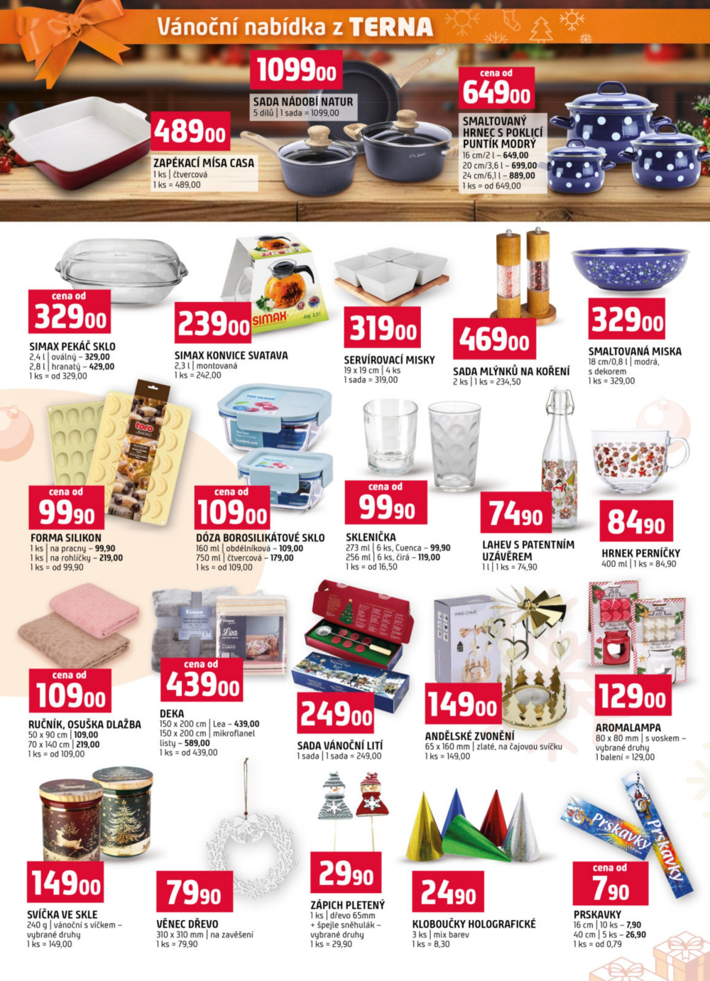 Leták Terno leták - České Budějovice, Hradec Králové, Olomouc, Týn nad Vltavou, Bechyně, Trhové Sviny, Třeboň - strana 19