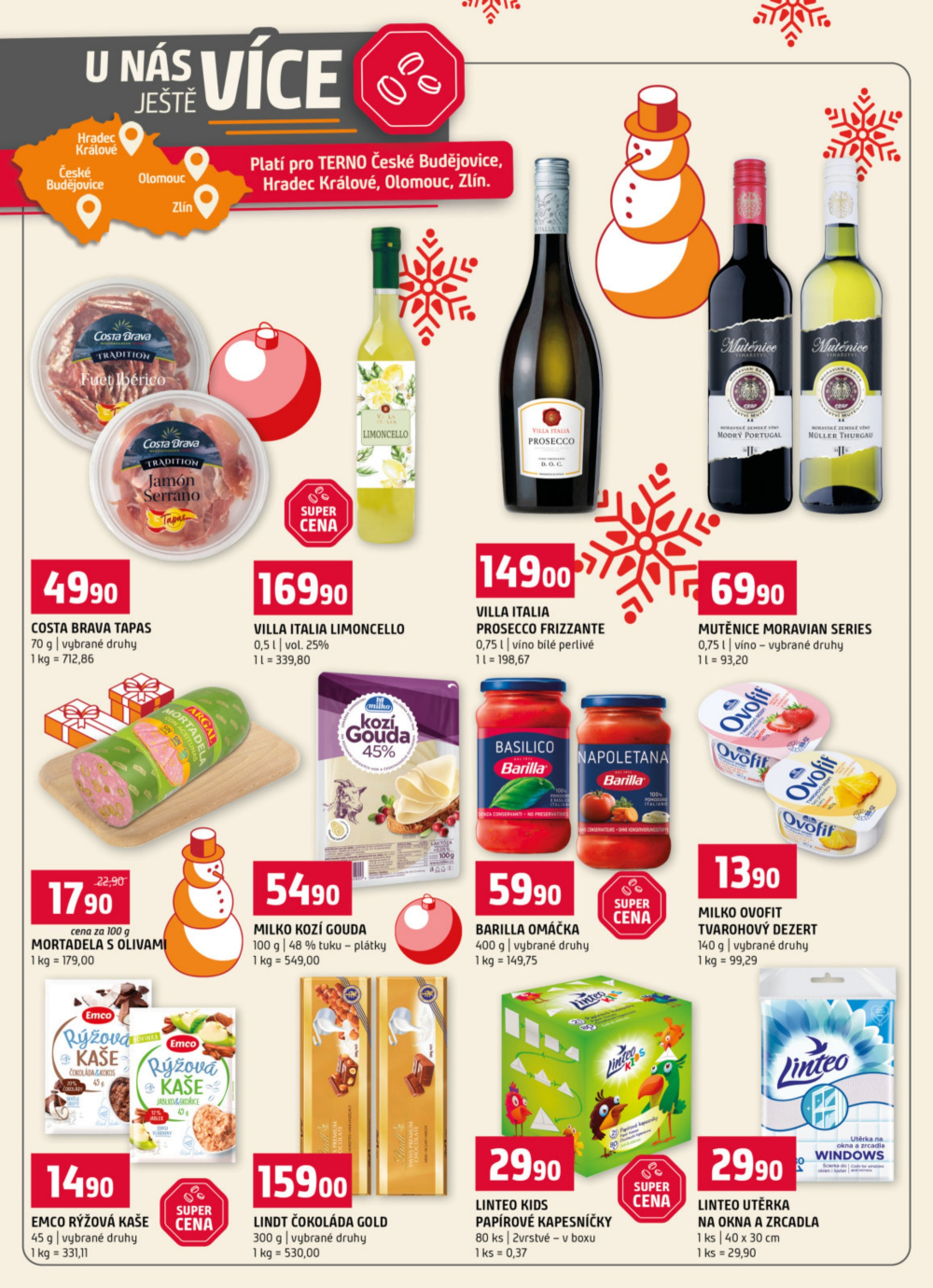 Leták Terno leták - Zlín, Strakonice, Blatná, Tábor, Český Krumlov, Prachatice - strana 18