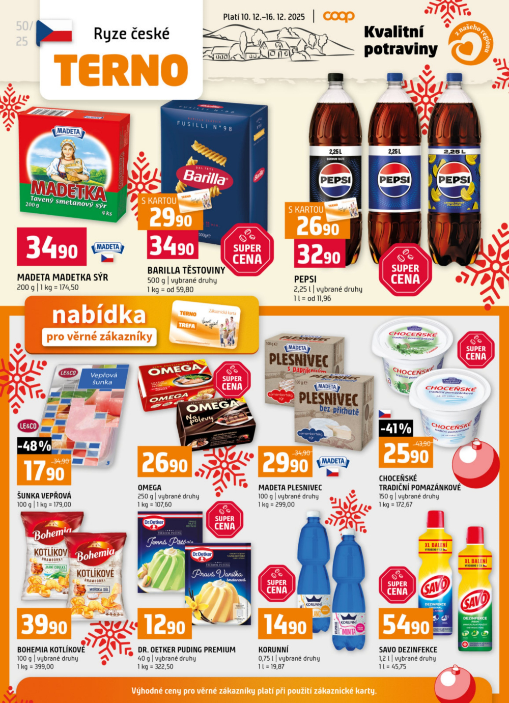 Leták Terno leták - Zlín, Strakonice, Blatná, Tábor, Český Krumlov, Prachatice - strana 23