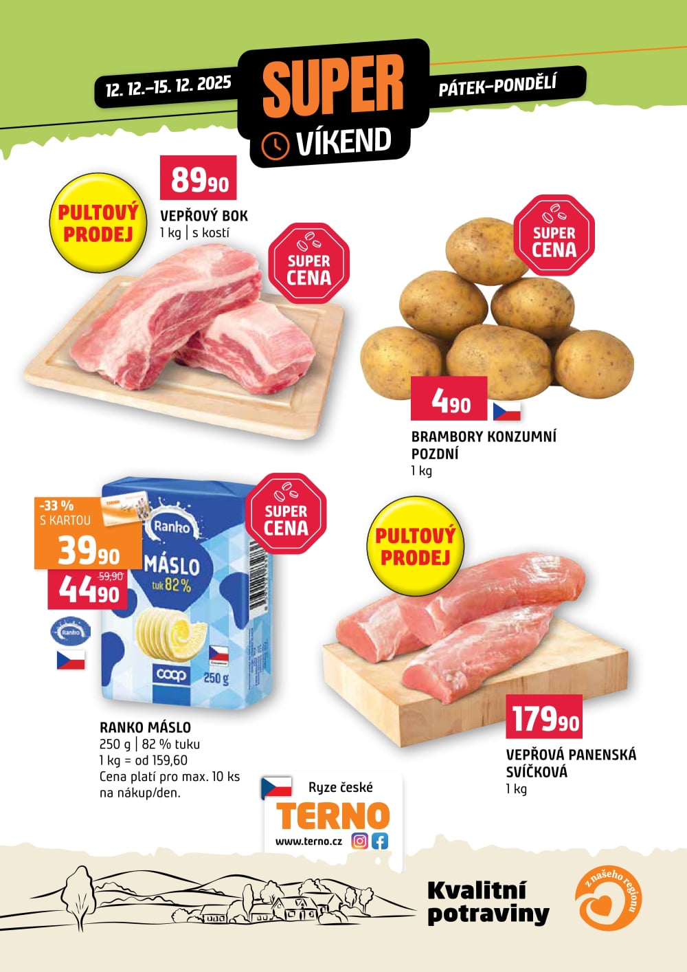 Leták Terno leták - Víkendovka - strana 1