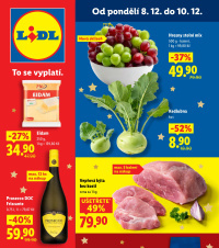 Akční leták Lidl  od pondělí