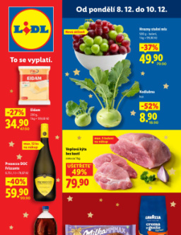 Lidl leták od pondělí